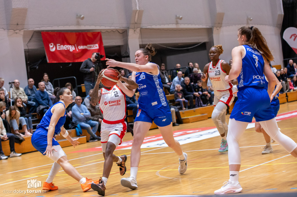 Energa Toruń 67:83 Enea AZS Politechnika Poznań