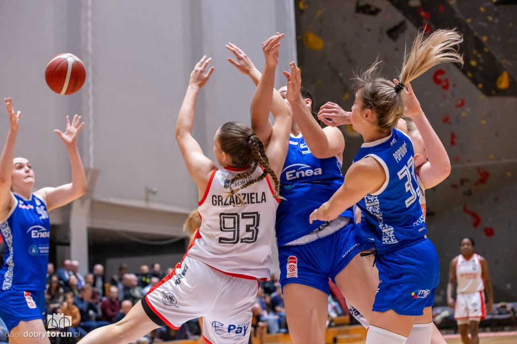 Energa Toruń 67:83 Enea AZS Politechnika Poznań