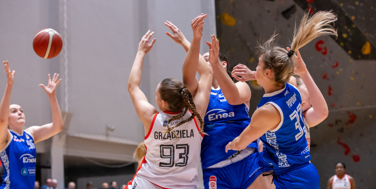 Energa Toruń 67:83 Enea AZS Politechnika Poznań