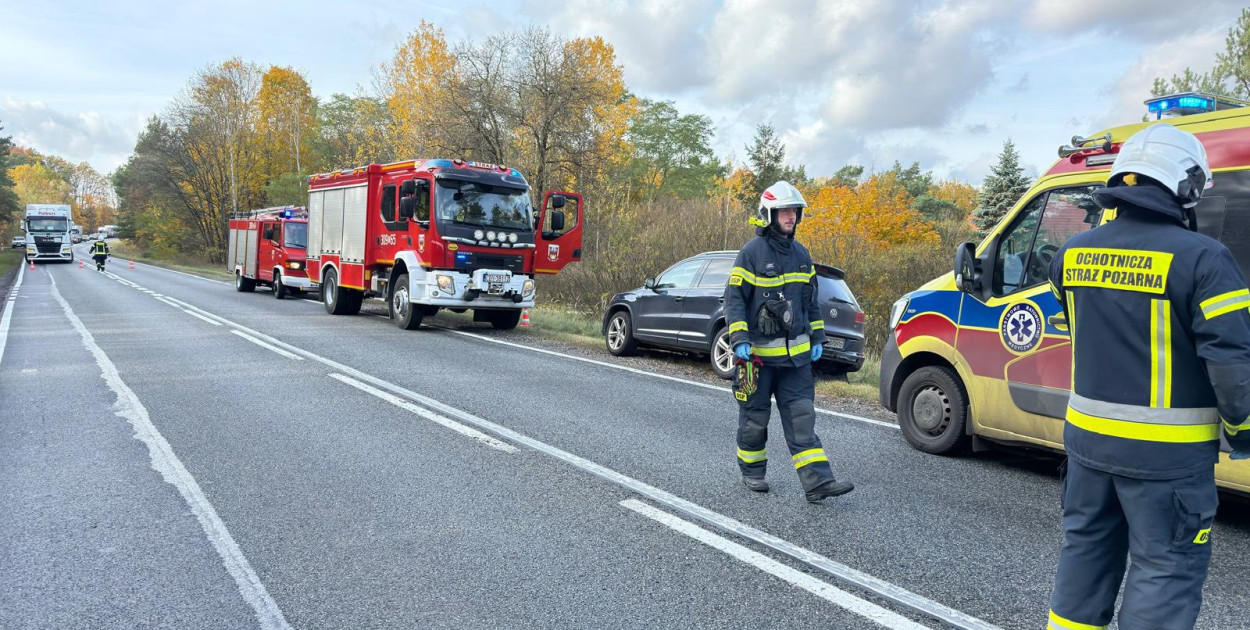 Groźny wypadek na trasie Toruń-Bydgoszcz
