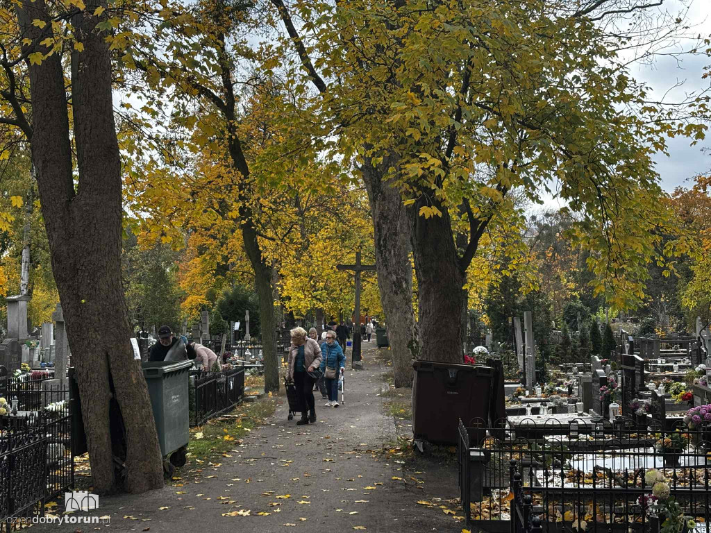 Przygotowania do 1 listopada na cmentarzu św. Jerzego