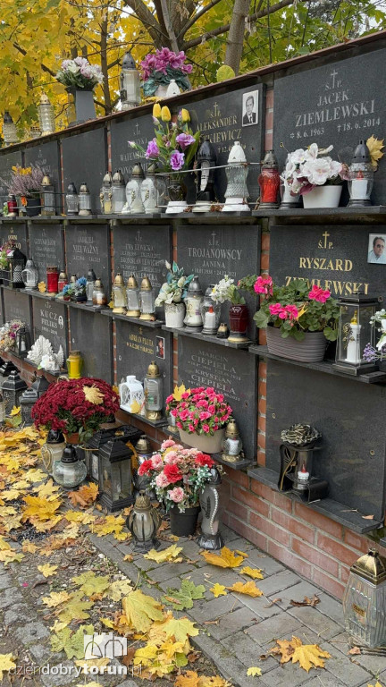 Przygotowania do 1 listopada na cmentarzu św. Jerzego