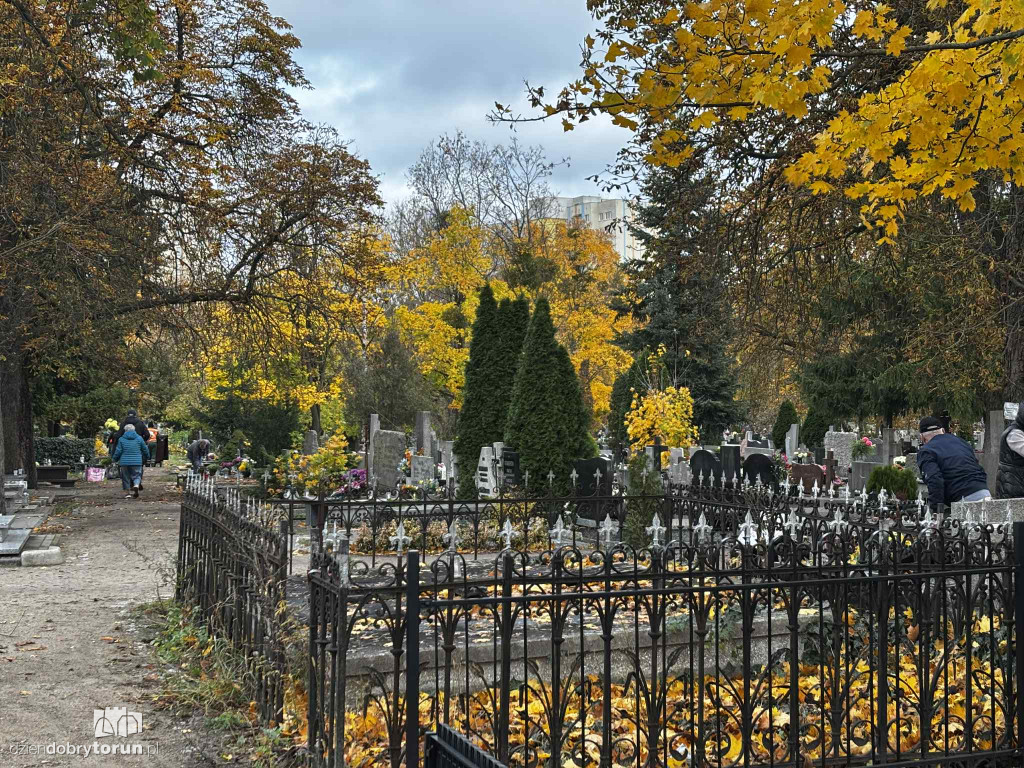 Przygotowania do 1 listopada na cmentarzu św. Jerzego