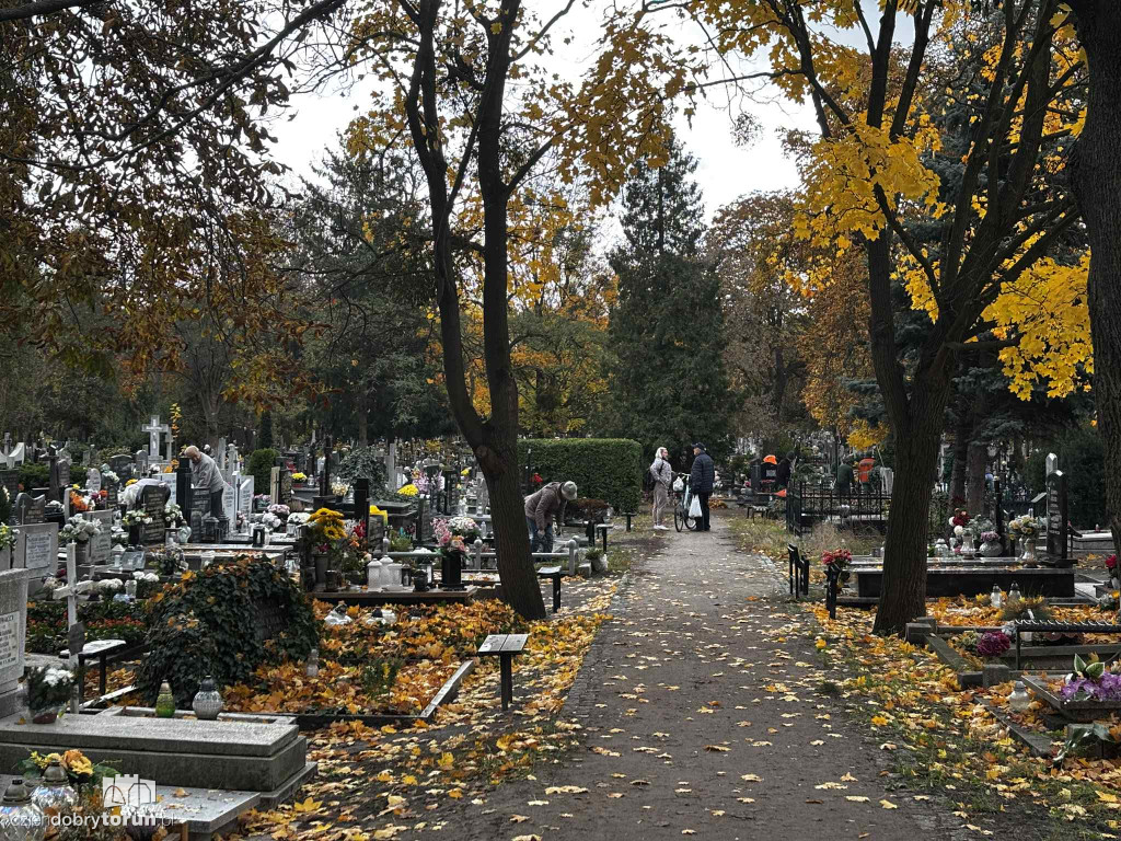 Przygotowania do 1 listopada na cmentarzu św. Jerzego