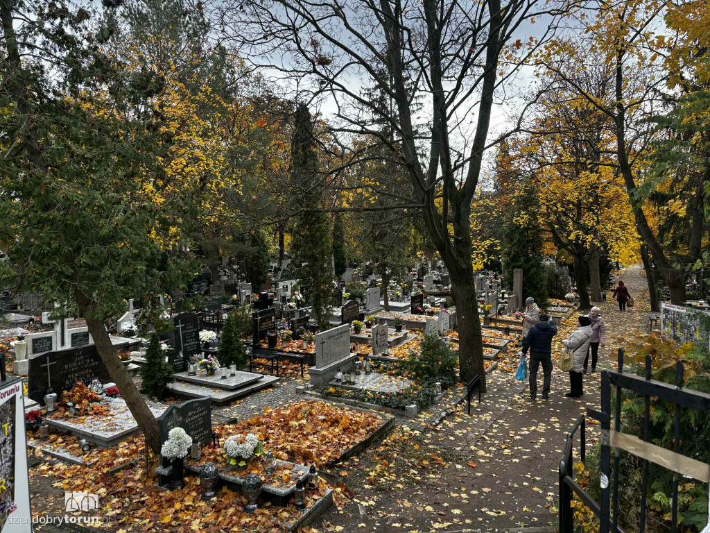 Przygotowania do 1 listopada na cmentarzu św. Jerzego