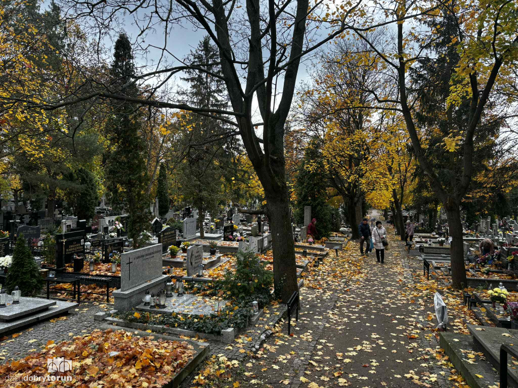 Przygotowania do 1 listopada na cmentarzu św. Jerzego