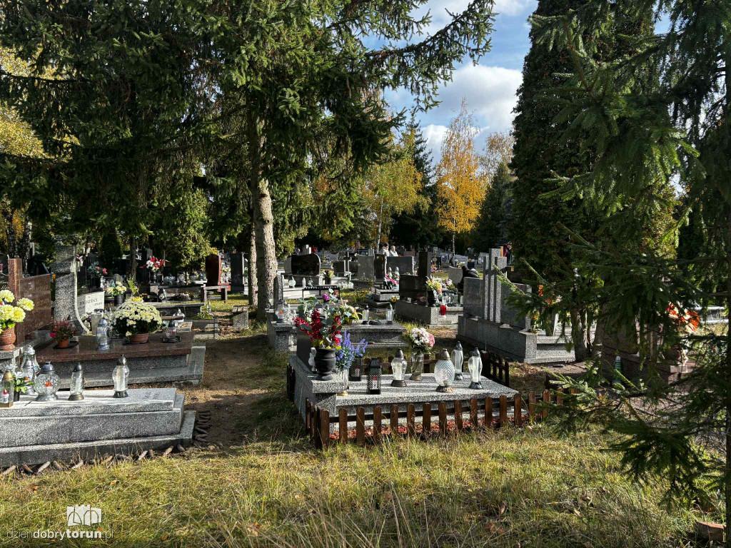 Cmentarz Centralny przed Dniem Wszystkich Świętych