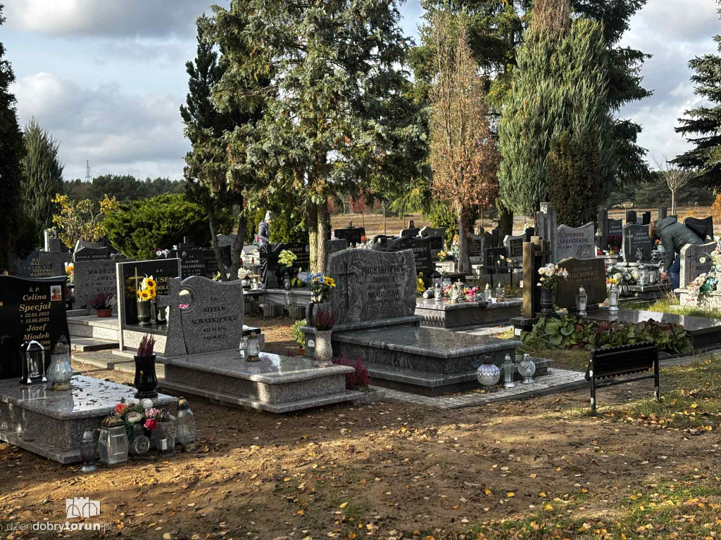 Cmentarz Centralny przed Dniem Wszystkich Świętych