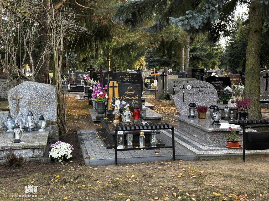 Cmentarz Centralny przed Dniem Wszystkich Świętych