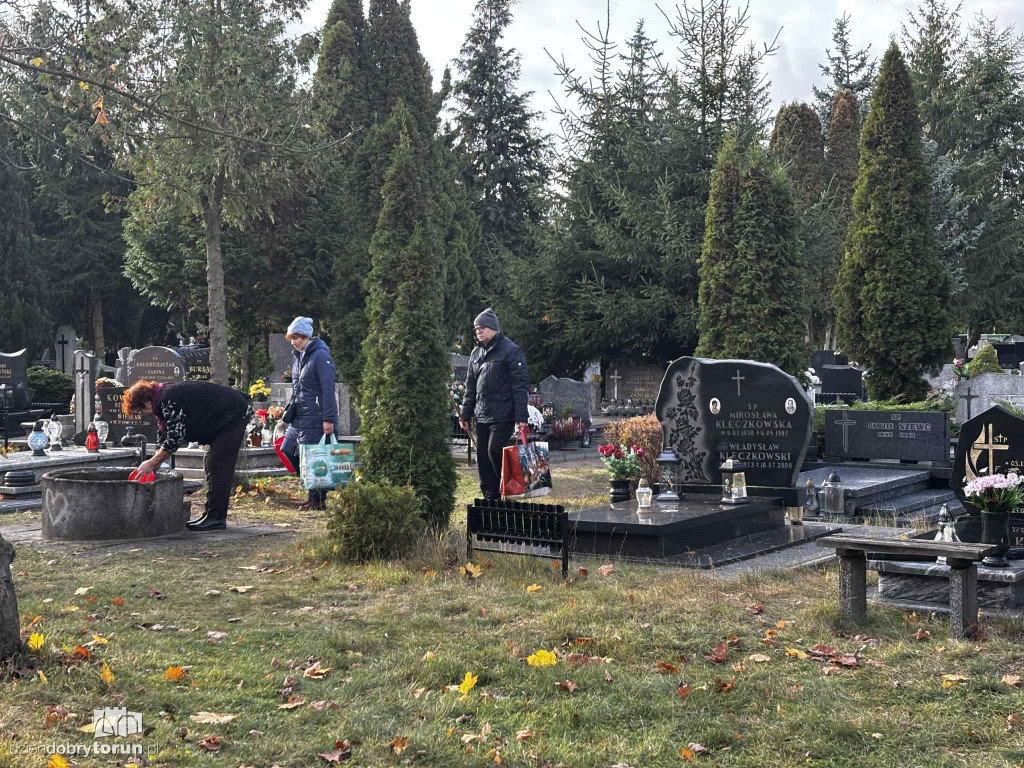 Cmentarz Centralny przed Dniem Wszystkich Świętych