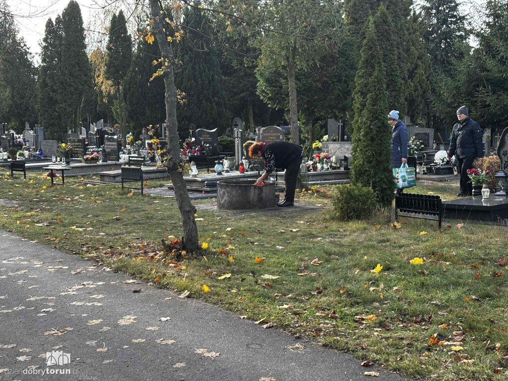 Cmentarz Centralny przed Dniem Wszystkich Świętych