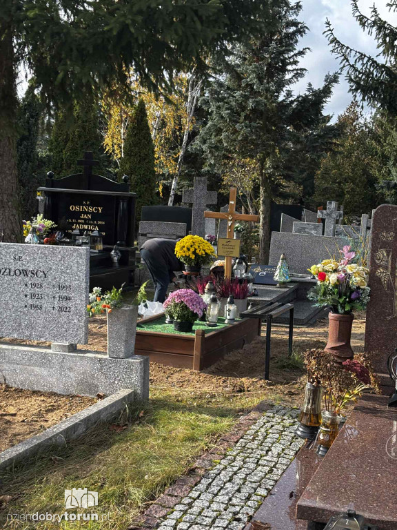 Cmentarz Centralny przed Dniem Wszystkich Świętych