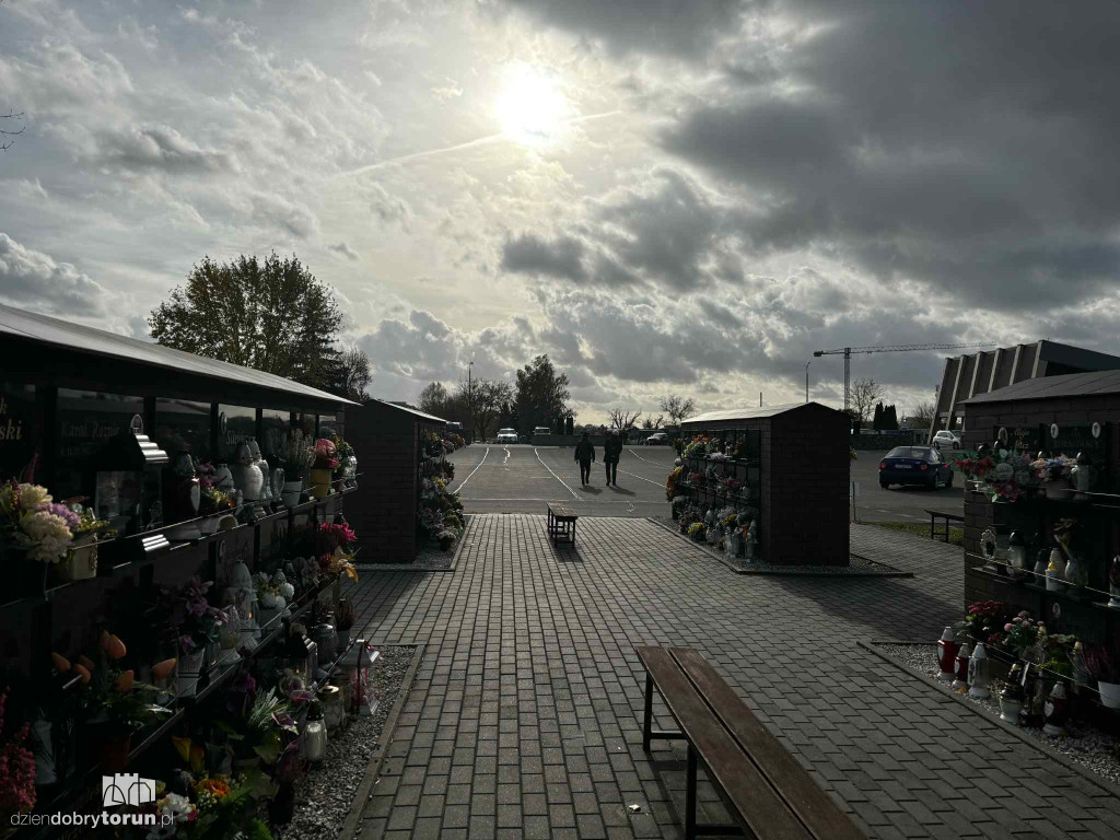 Cmentarz Centralny przed Dniem Wszystkich Świętych