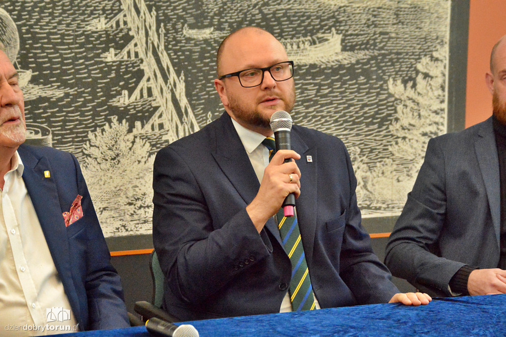 Konferencja prasowa dot. pomnika Herberta