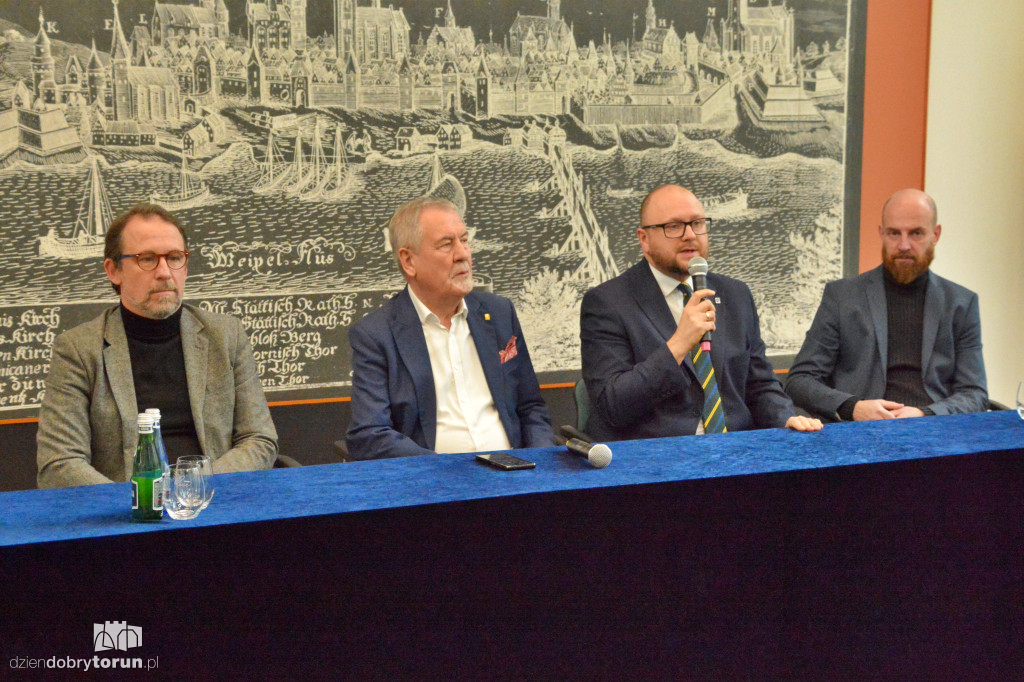 Konferencja prasowa dot. pomnika Herberta