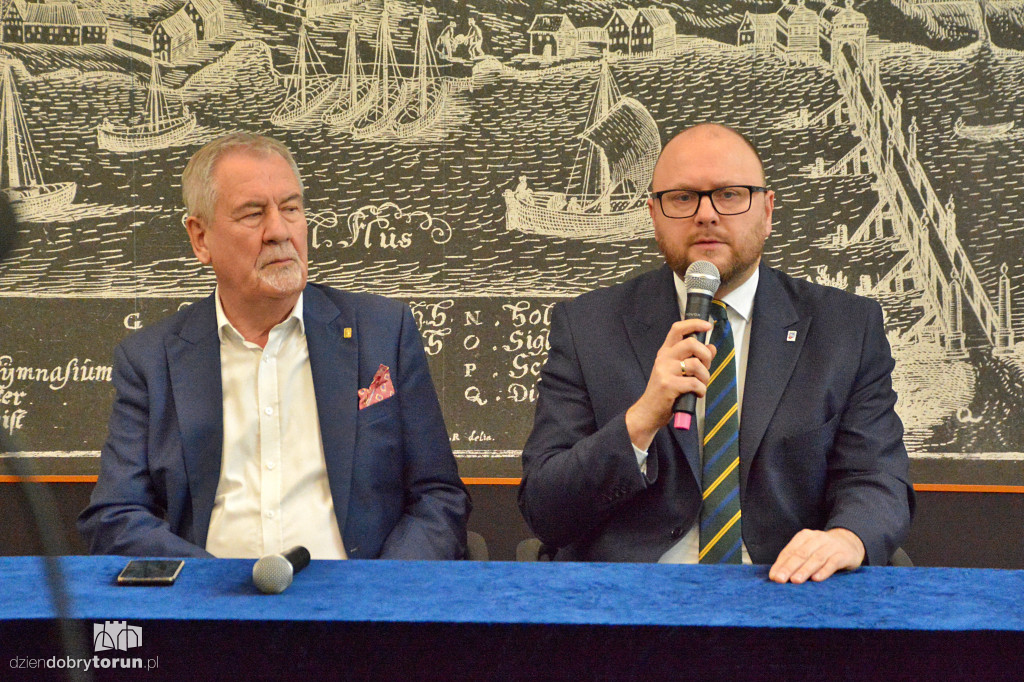 Konferencja prasowa dot. pomnika Herberta