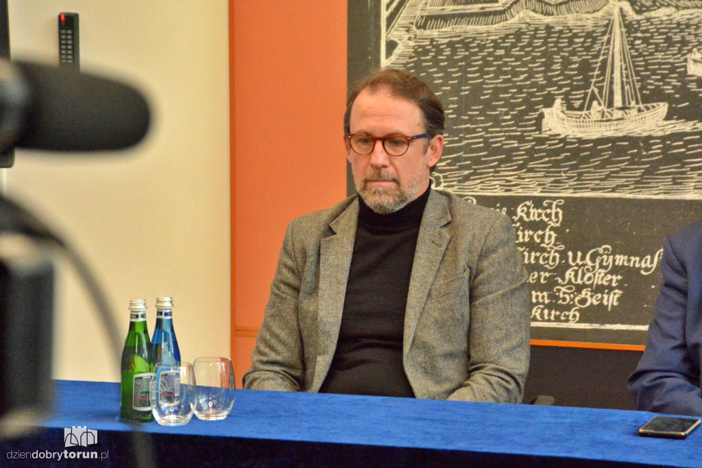 Konferencja prasowa dot. pomnika Herberta