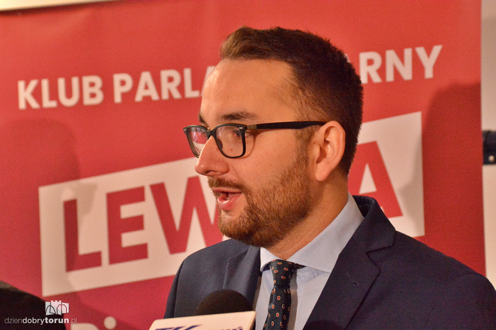 Konferencja prasowa Piotra Kowala