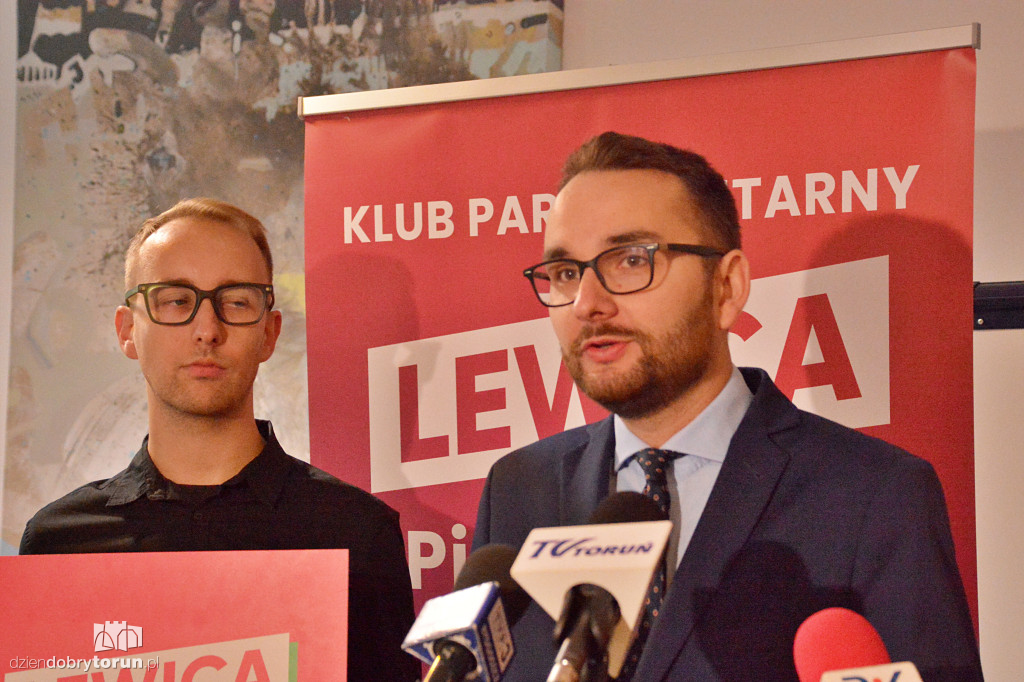 Konferencja prasowa Piotra Kowala