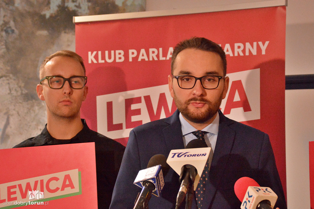 Konferencja prasowa Piotra Kowala