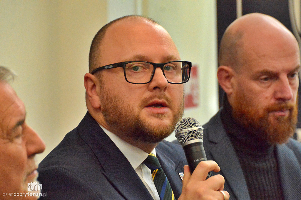 Konferencja prasowa dot. pomnika Herberta