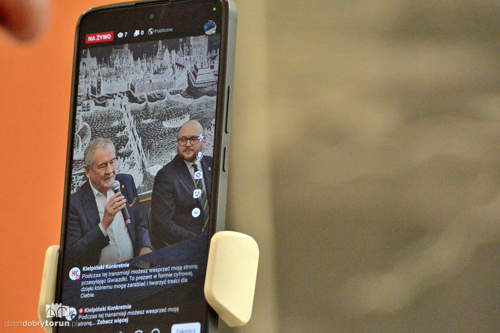 Konferencja prasowa dot. pomnika Herberta