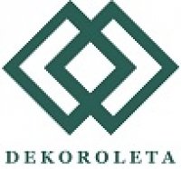 Logo firmy DEKOROLETA - rolety, plisy, moskitiery, żaluzje