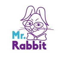 Logo firmy MR. RABBIT kurs języka angielskiego dla dzieci
