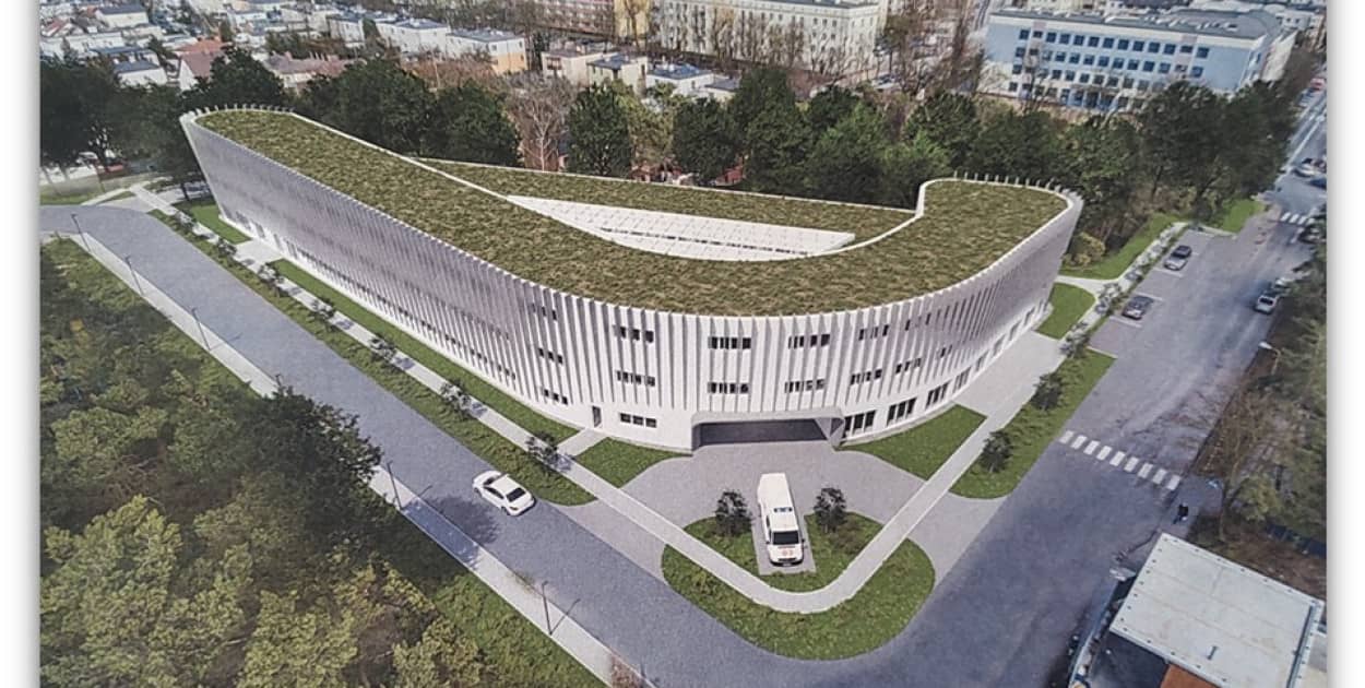 Wizualizacja budynku: Kujawsko-Pomorskie Inwestycje Medyczne 