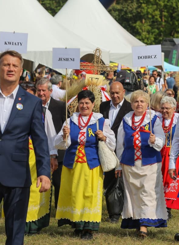 Dożynki wojewódzkie 2025, fot. Mikołaj Kuras dla UMWKP