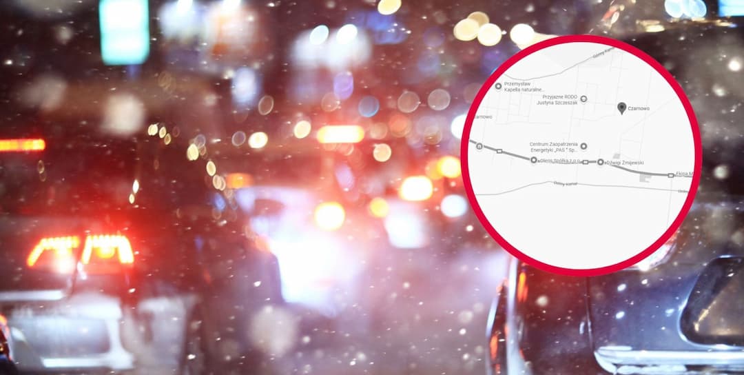 Droga DK80 zimą – miejsce tragedii i planowanej blokady trasy między Toruniem a Bydgoszczą. Zdjęcie ilustracyjne. Fot. Depositphotos.com