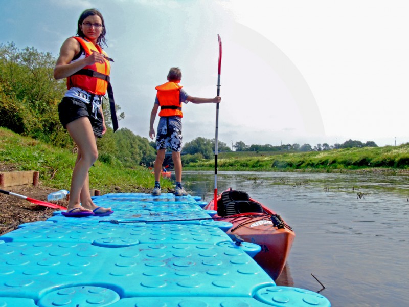 Kajakarze mają gdzie popływać w Kaszczorku