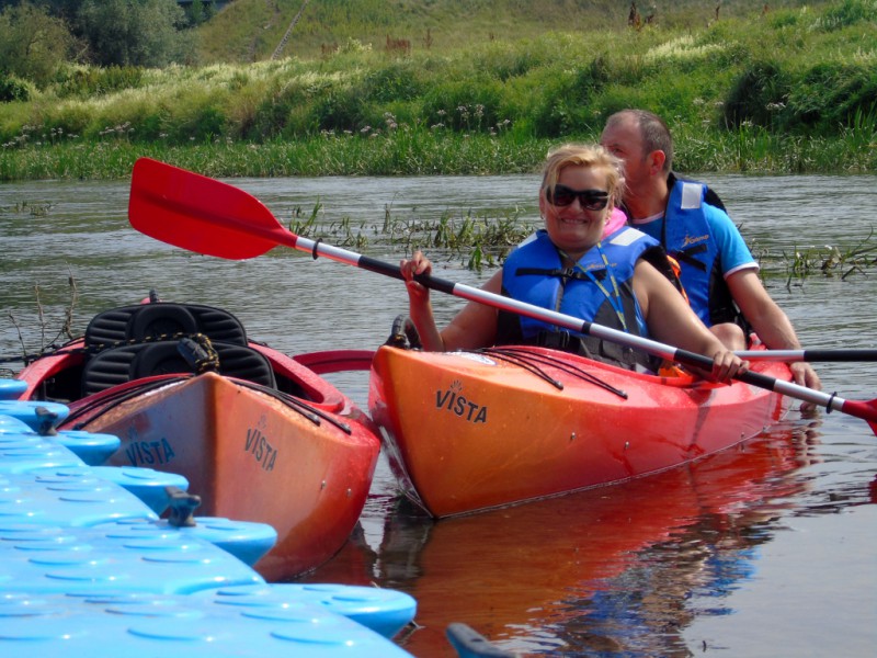 Kajakarze mają gdzie popływać w Kaszczorku
