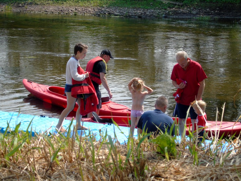 Kajakarze mają gdzie popływać w Kaszczorku
