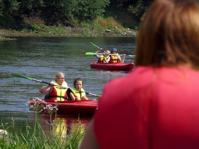 Kajakarze mają gdzie popływać w Kaszczorku