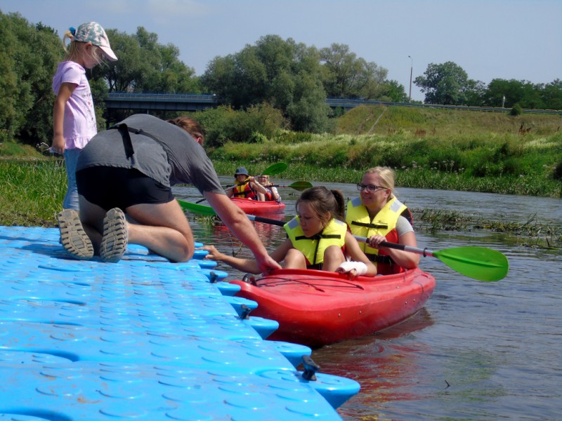 Kajakarze mają gdzie popływać w Kaszczorku