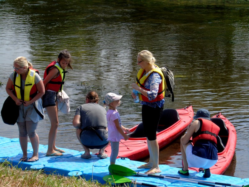 Kajakarze mają gdzie popływać w Kaszczorku