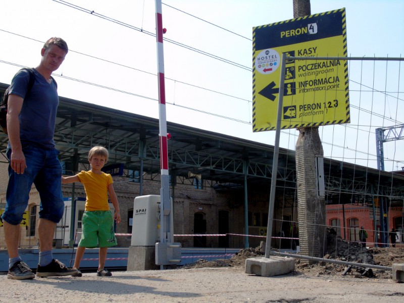 Trwa remont Dworca Głównego PKP
