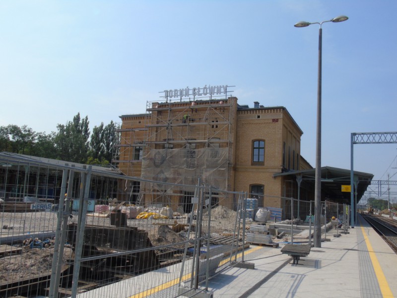 Trwa remont Dworca Głównego PKP