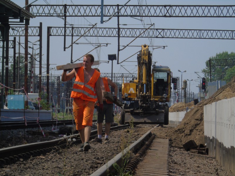 Trwa remont Dworca Głównego PKP