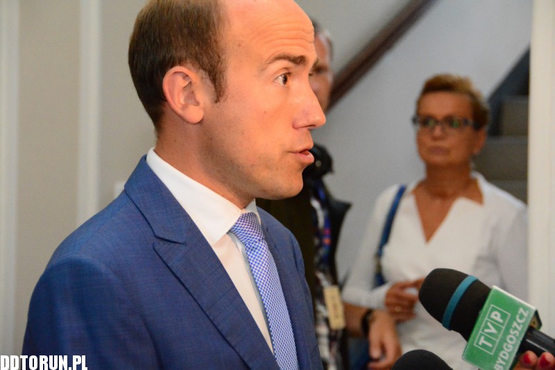 Minister sprawiedliwości w Toruniu