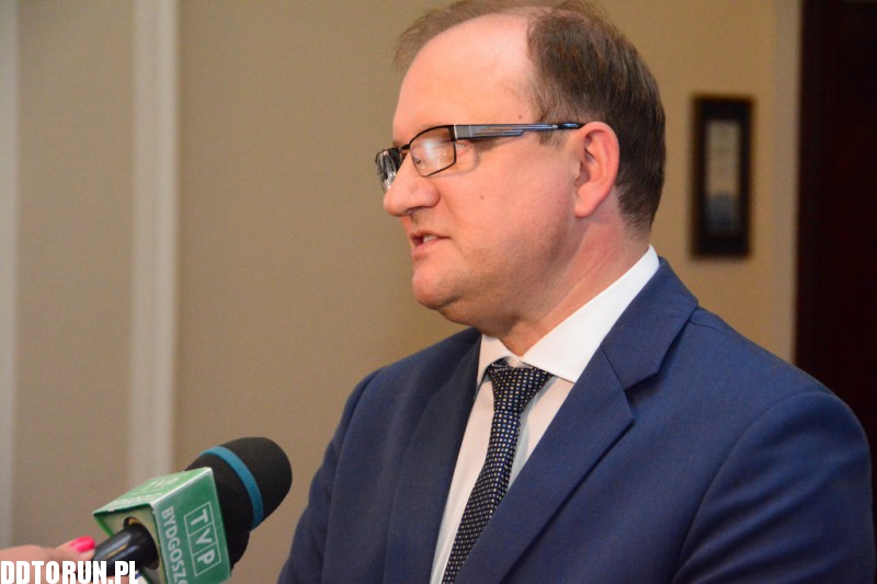 Minister sprawiedliwości w Toruniu