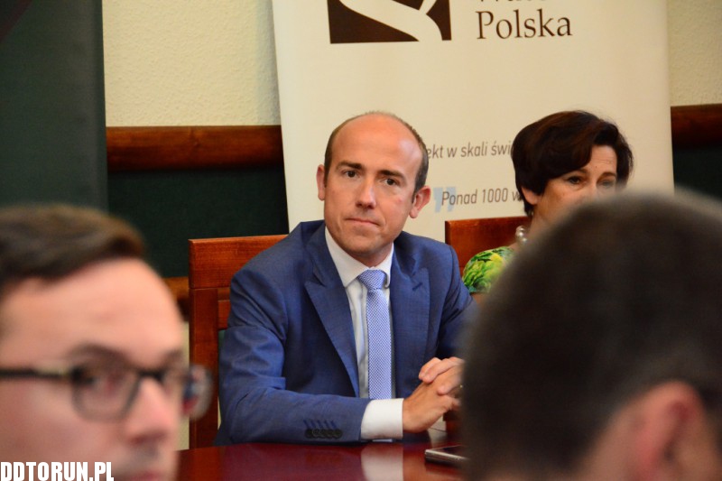 Minister sprawiedliwości w Toruniu