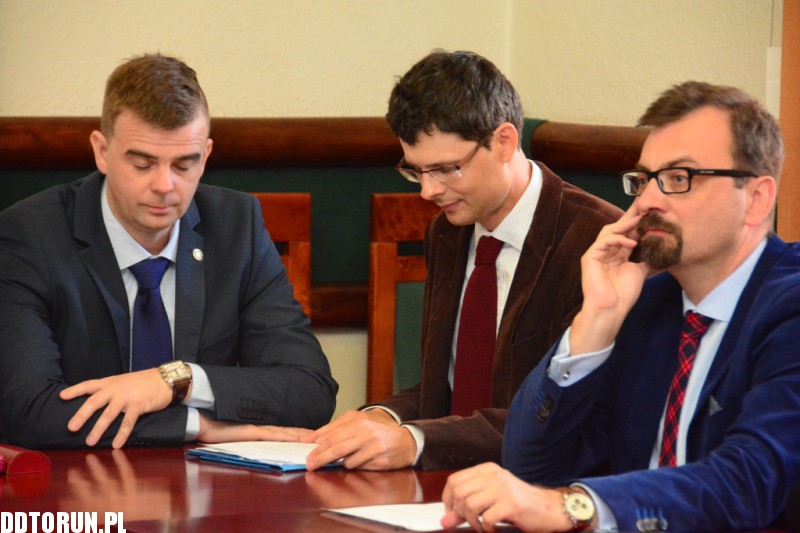 Minister sprawiedliwości w Toruniu