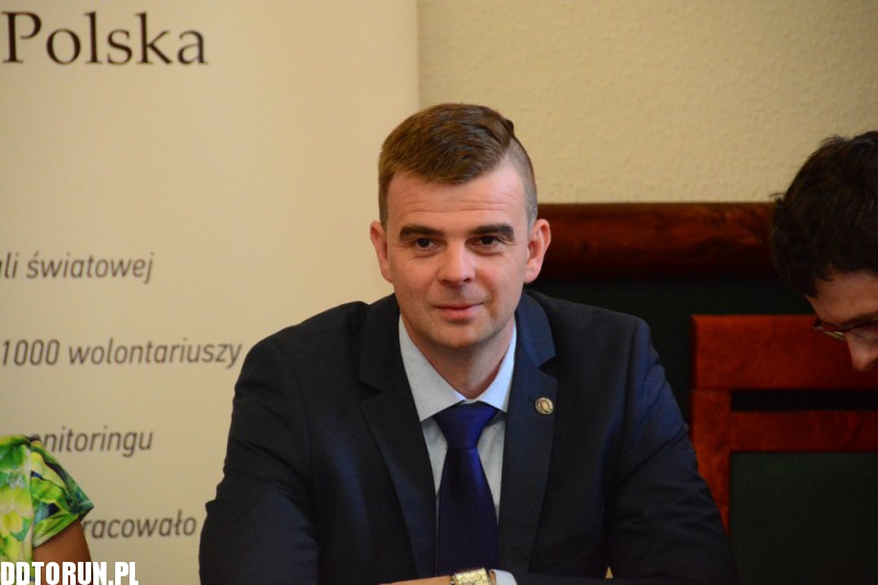 Minister sprawiedliwości w Toruniu