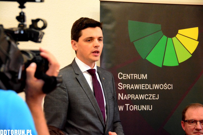 Minister sprawiedliwości w Toruniu