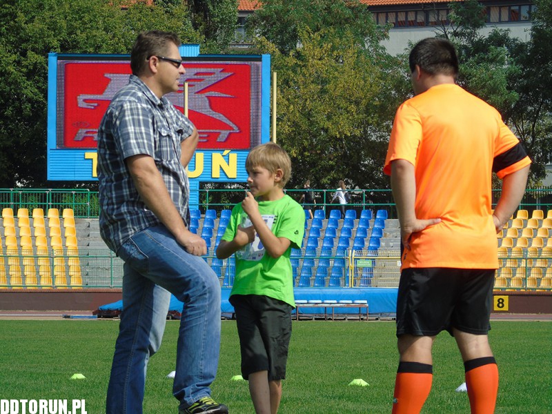Wyścigi rowerkowe na stadionie
