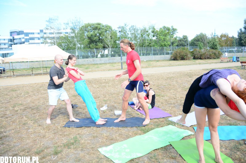 Acro-Joga na Bulwarze Filadelfijskim