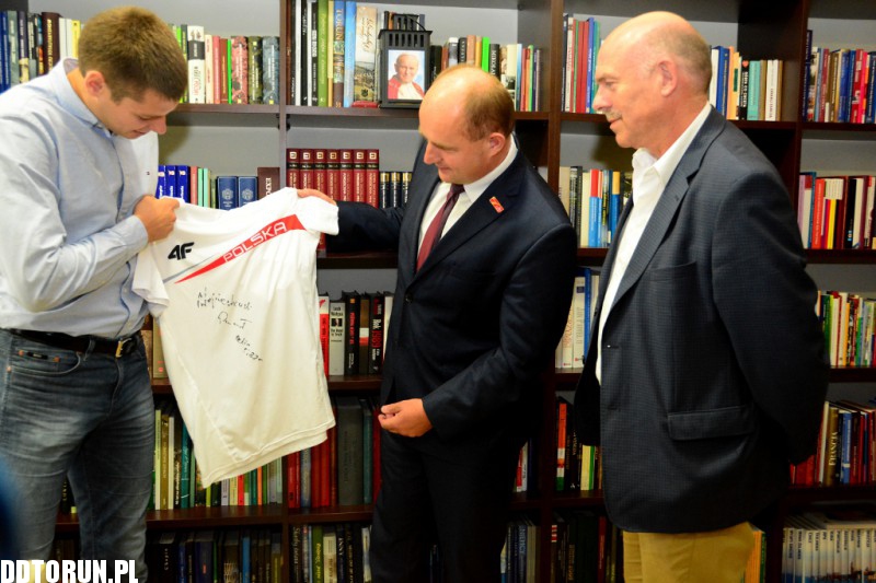 Paweł Wojciechowski w Toruniu