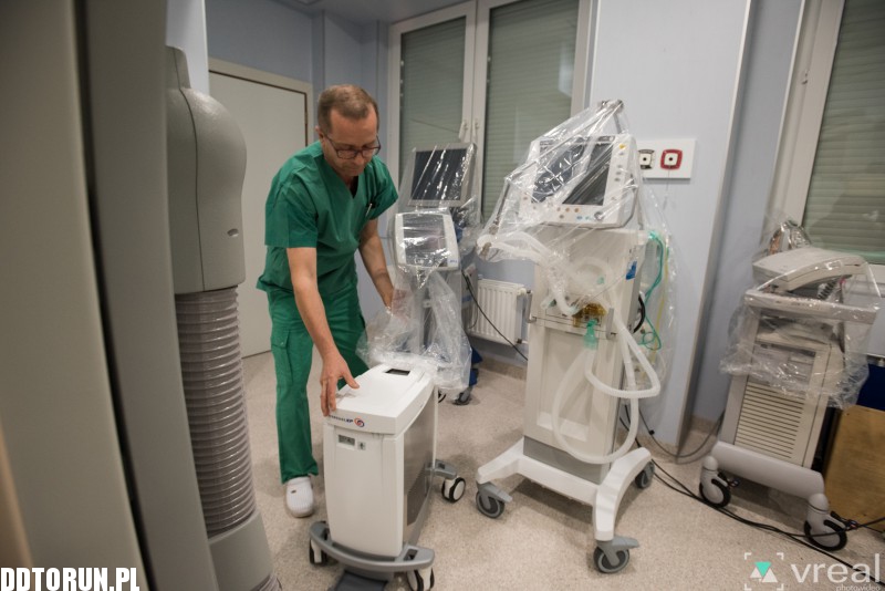Nowy sprzęt w szpitalu na Bielanach